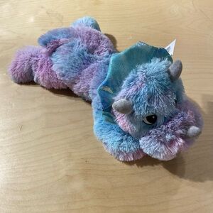 Smart Living 19” Plush Dinosaur Toy - Blue and Purple (PF)